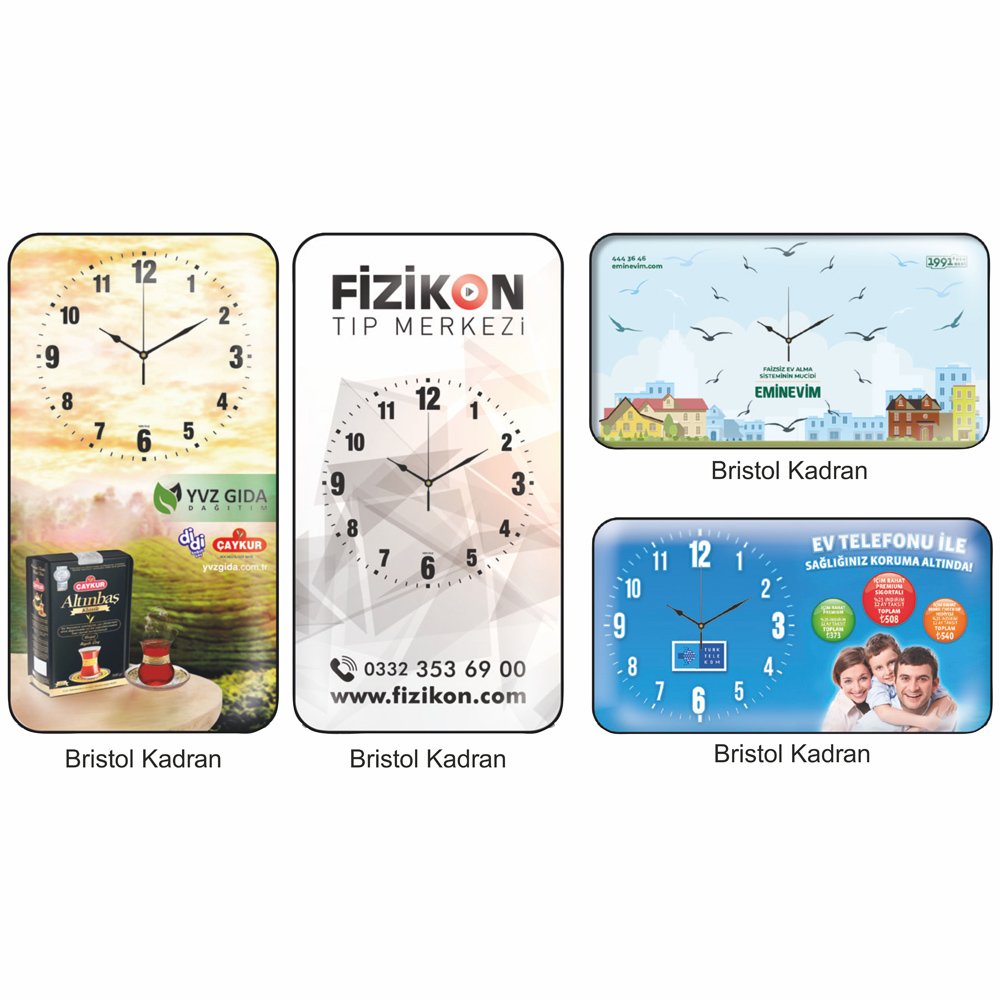Duvar Saatleri (25,3x47 cm)
