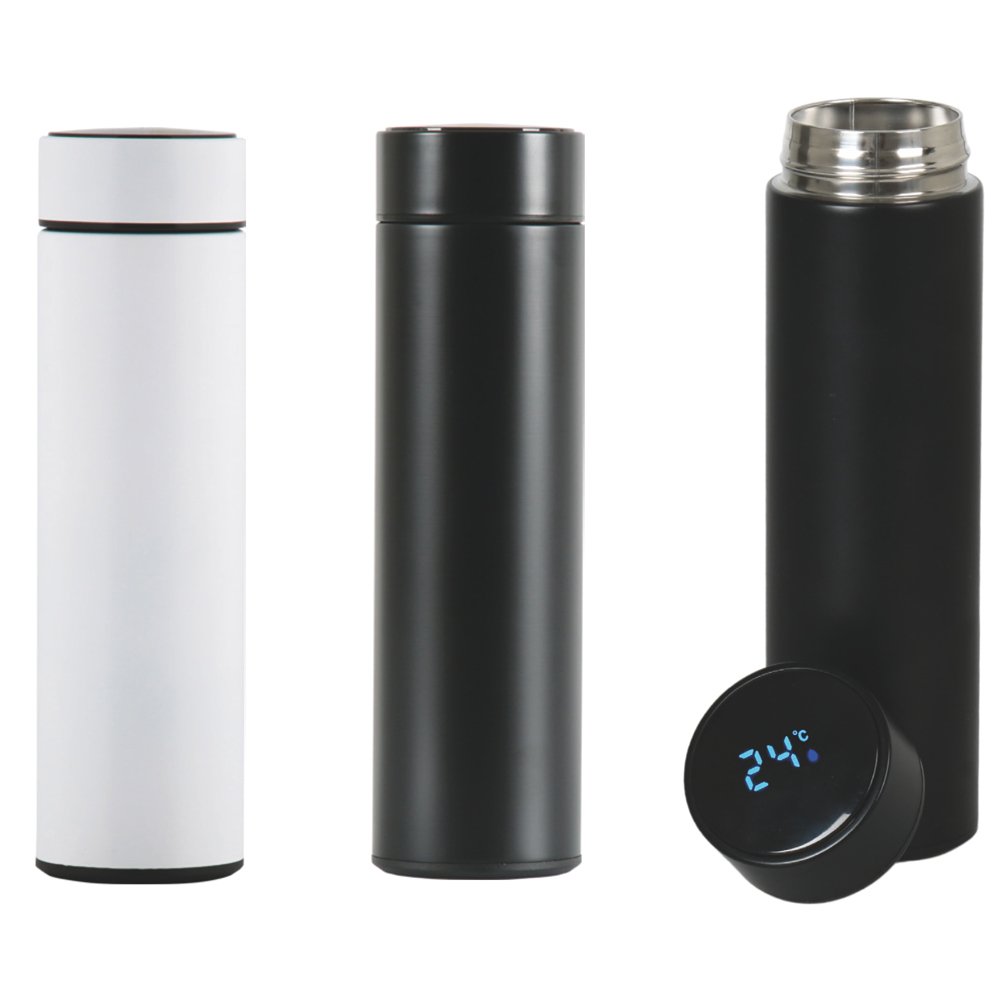Dijital Isı Göstergeli Termos (500 ML)