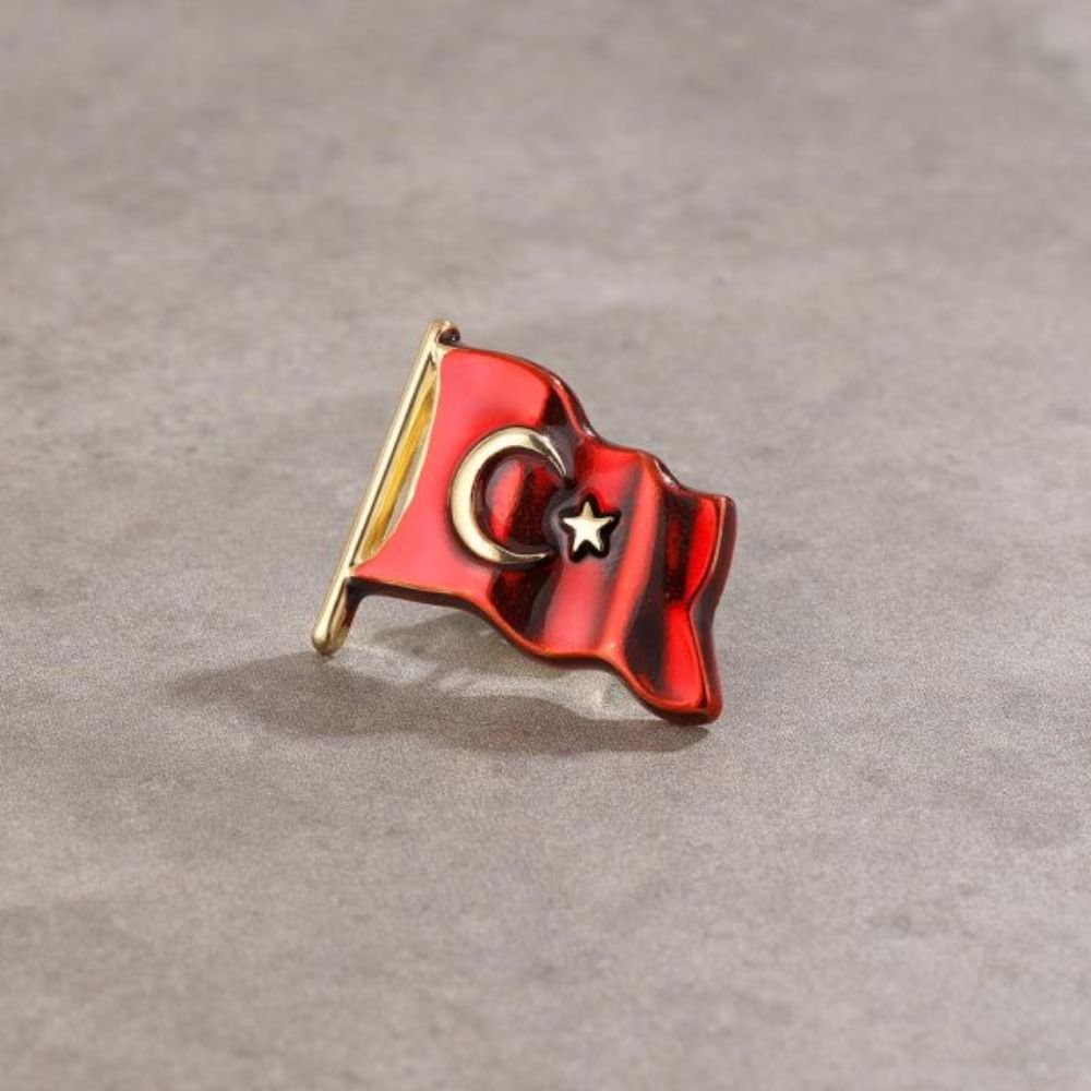 Türk Bayrağı Rozet