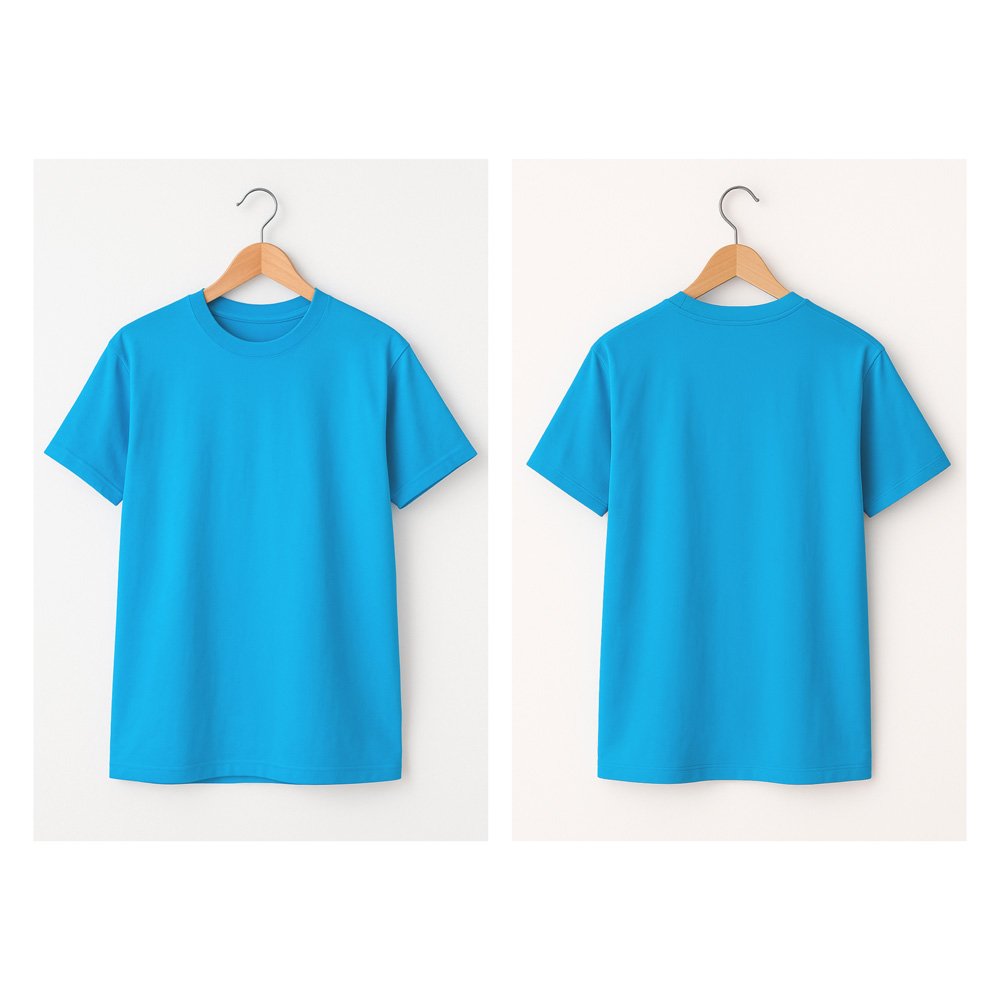 Penye Bisiklet Yaka T-shirt
